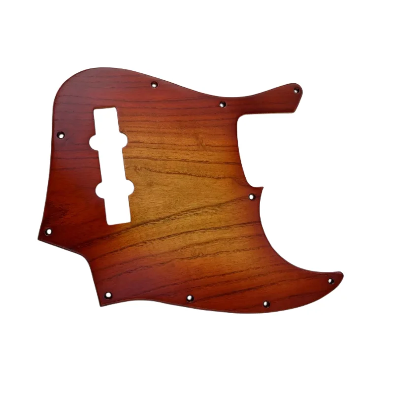 10 Holes 4 String JB Jazz Bass Ailanthus wood Guitar Pickguard Pick Guard & control plates Scratch Plate Accessories