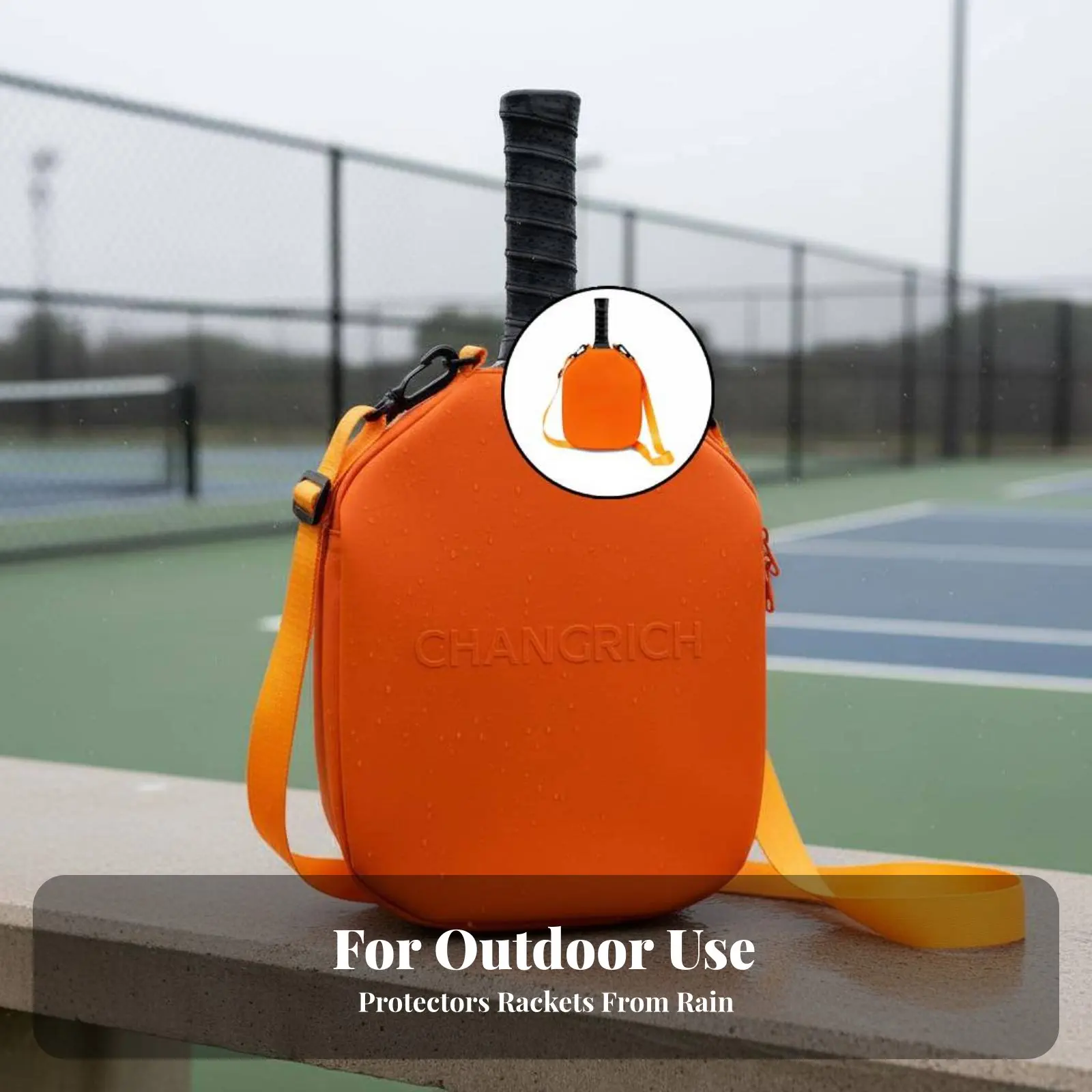 

Сумка для ракеток для пиклбола: Прочная наплечная сумка-рюкзак с одним ремнем, стильный дизайн, легкая, для женщин