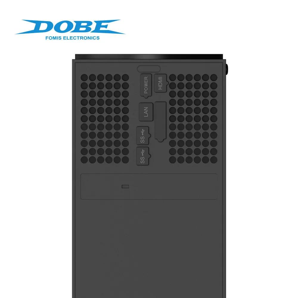 Kit TYX-2607 tahan debu untuk Xbox seri X steker debu silikon untuk XSX pelindung Pak jaring Debu