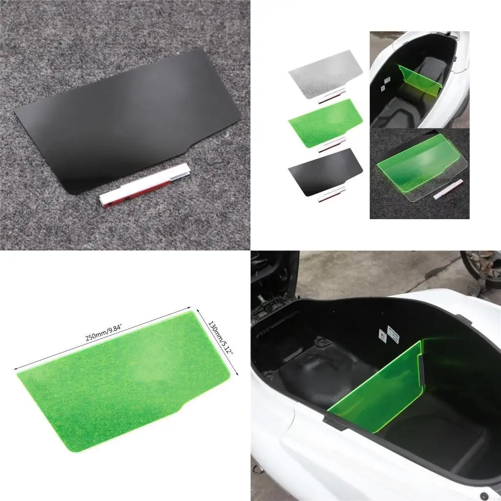Motorcycles Luggage Divider Strong PlexiglassCompartment Trunk Partition Isolation Plate Separator Compatible for PCX160 New