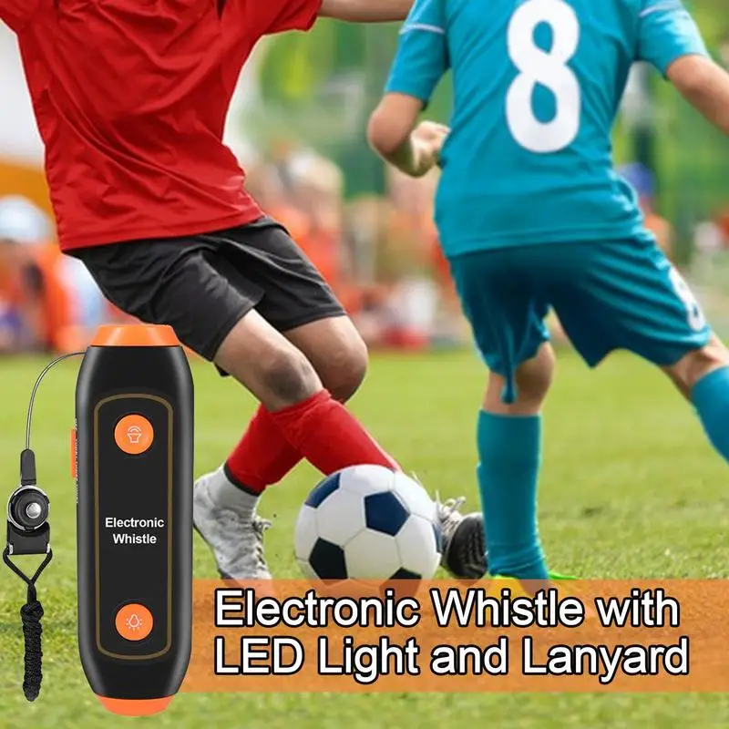 Referee Whistle Electronic Safety Camping Whistle 120-150 Db High Volume Electronic Whistles Portable Safety Whistle With 120Db