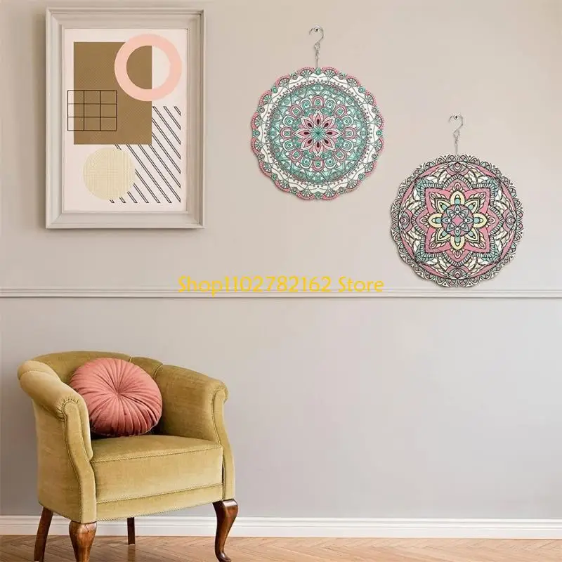 

547B 3D Sublimation Wind Spinner Double Sided Sublimation Ornament For Yards&Garden