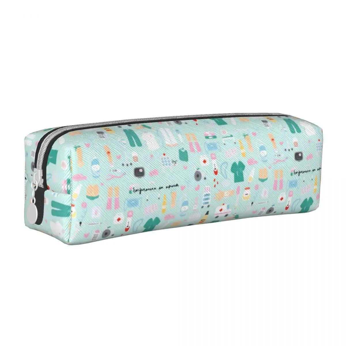 

Enfermera En Apuros NURSE Pencil Cases Pen Bag Girls Boys Big Capacity Office Cosmetic Pencilcases