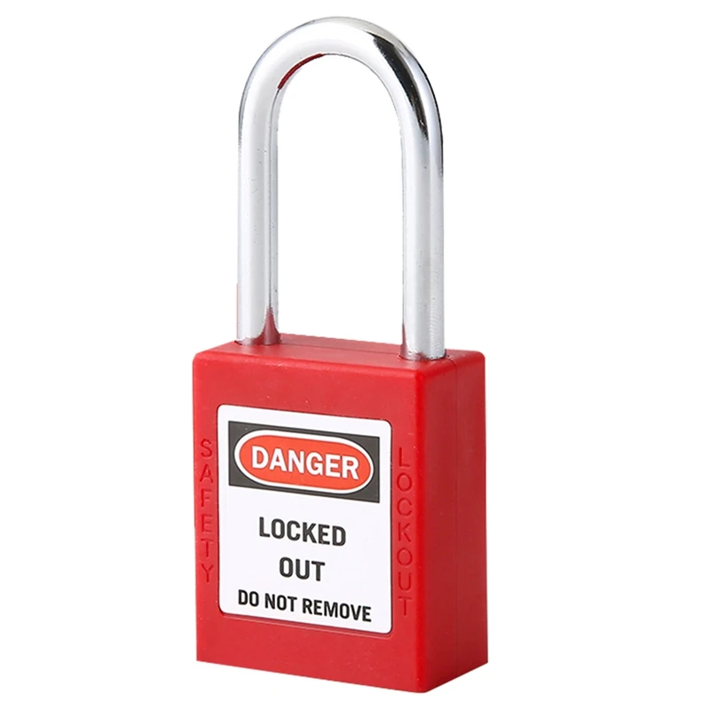 Cadenas de sécurité en métal pour étiquettes de verrouillage, cadenas de sécurité pour les Stations et les appareils