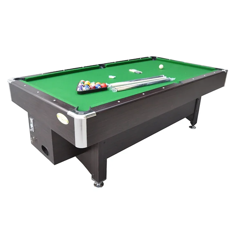 Full Size Standard American Standard Pool Table Automatic Coin Operated Billiard Table Pool Billiards