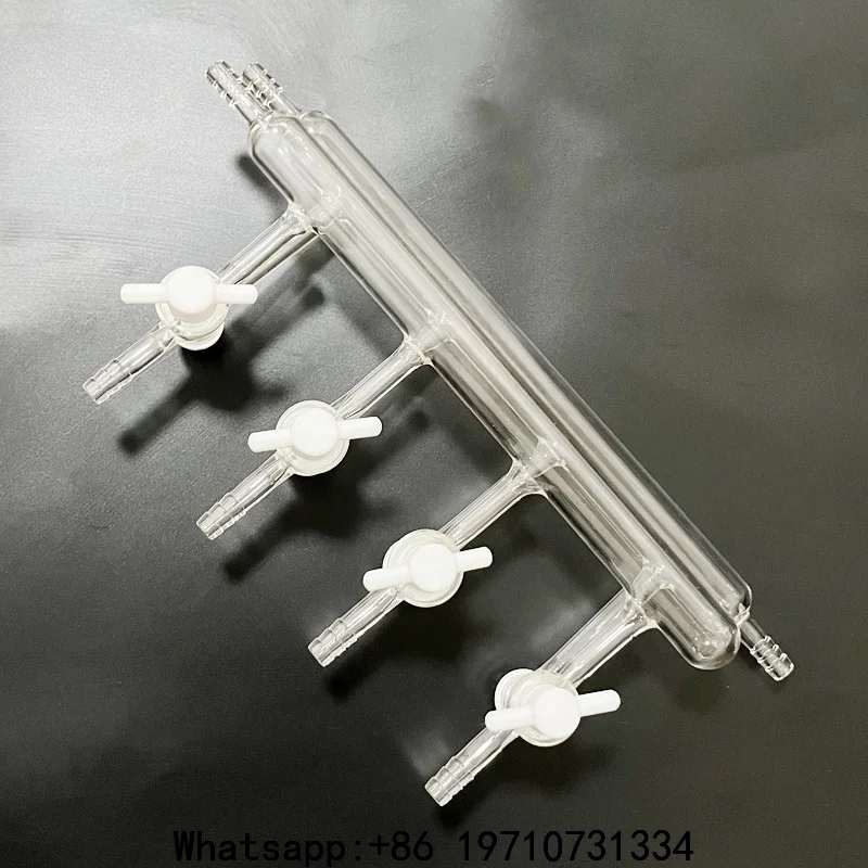 Double Row Pipe, Single Row Pipe, Vacuum Gas Distributor, PTFE Piston, Double Three Small Nozzles