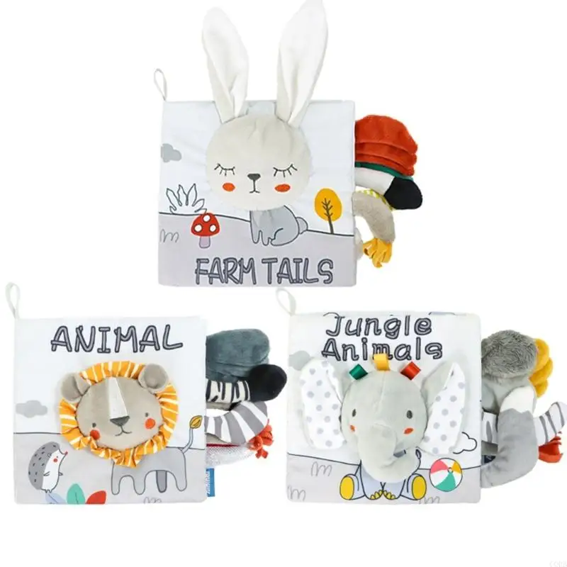 

Книга Corb Cartoon Cloth Book Book Baby Fine Motor Skill Train