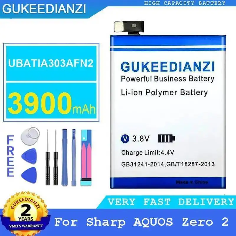 

Долговечный аккумулятор UBATIA303AFN2 3900 мАч для мобильного телефона Sharp Aquos Zero 2