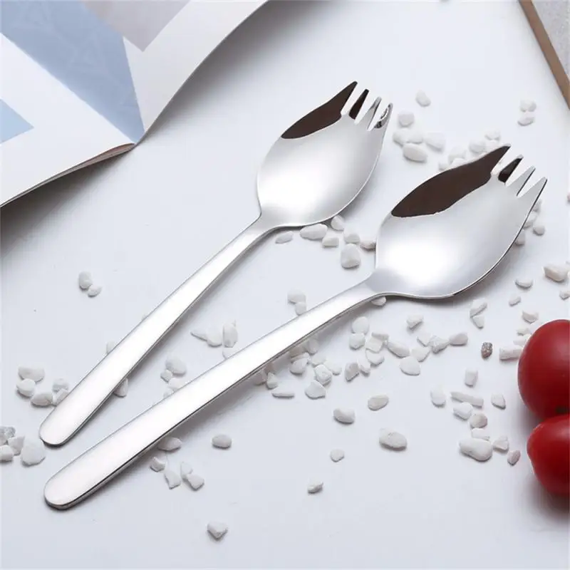 Multi-function Creative Fruit Fork Security Not Easily Deformed Handmade One-piece Stainless Steel Food Grade Durable Polishing