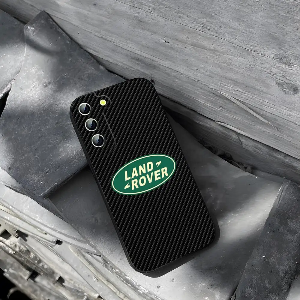 landS RoverS Car Logo for Samsung Galaxy S24 S22 S23 S20 S21 Ultra Fe Plus M54 A34 A54 A24 A52 Coque