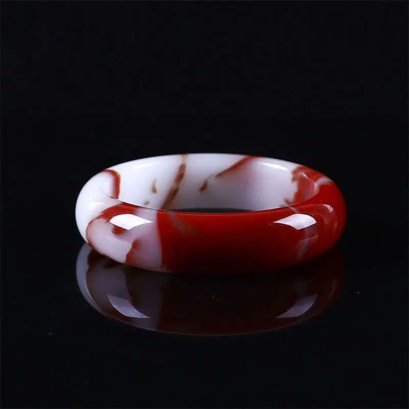 Chicken Blood Yu Bracelet Women's Agate Yu Shi Mom Young Bracelet