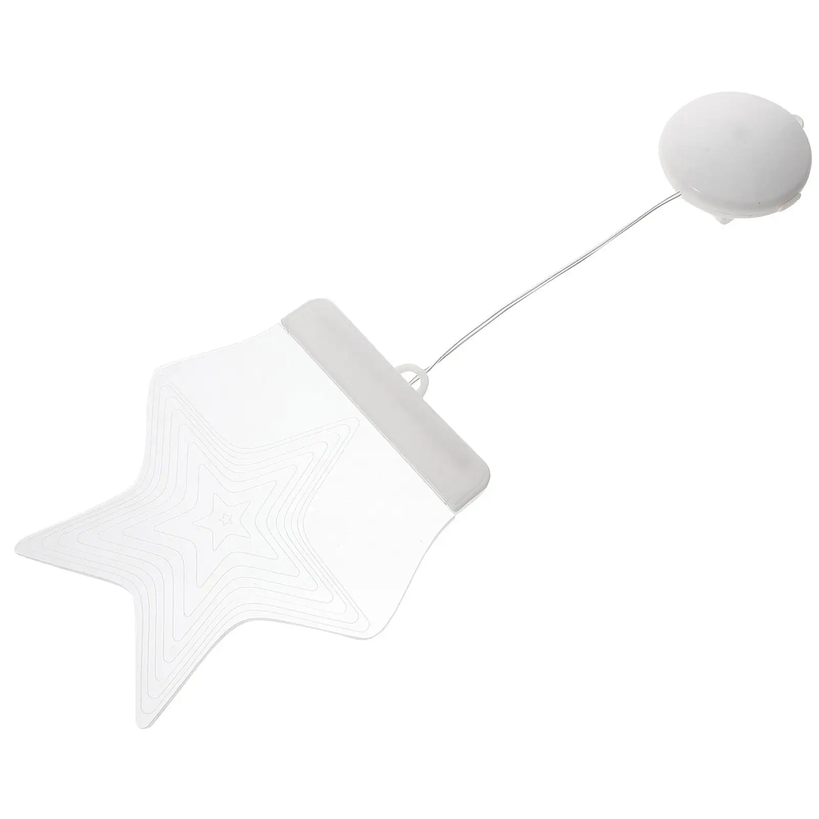 Creative Suction Cup Hanging Lamp 3D Design LED Lights Bedroom Living Room Study Window Decoration Mini Cups Pentagram Night