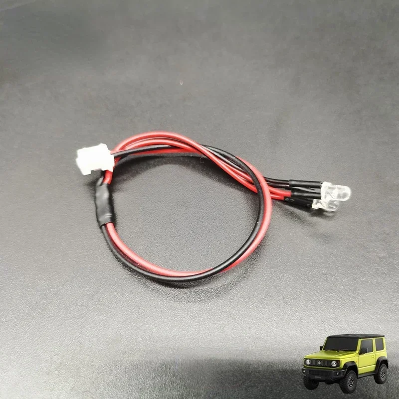 Stalen touwkit en LED-lichtkabel voor Xiaomi Suzuki Jimny 1/16 RC Crawler Auto Upgrade Onderdelen Decoratie Accessoires