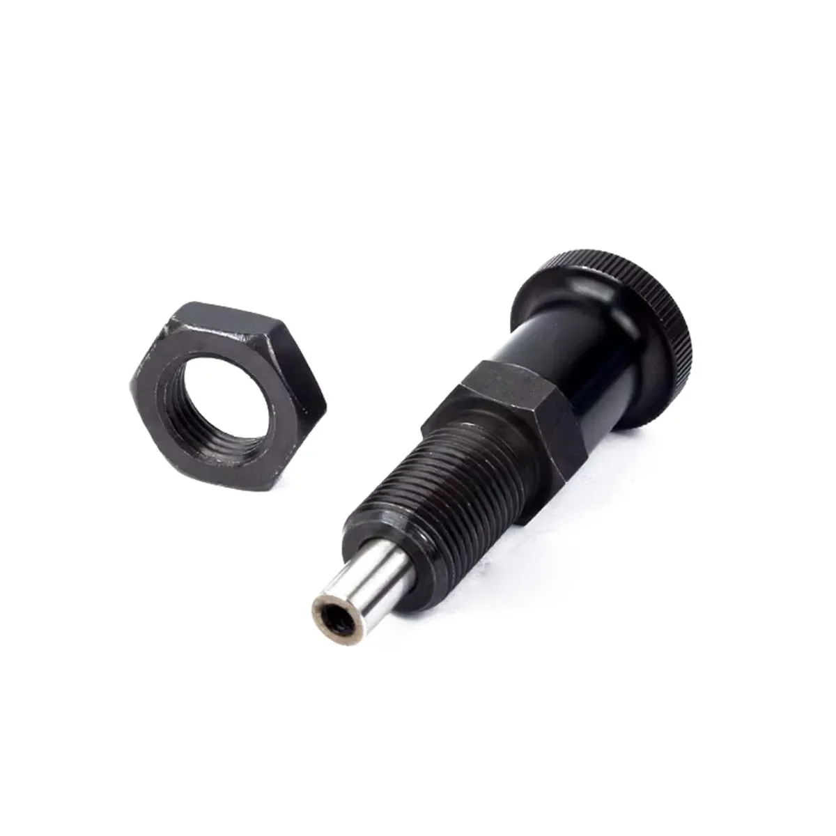 Carbon Steel Fine Tooth Reset Indexing Pin/Spring Telescopic Positioning Knob Plunger