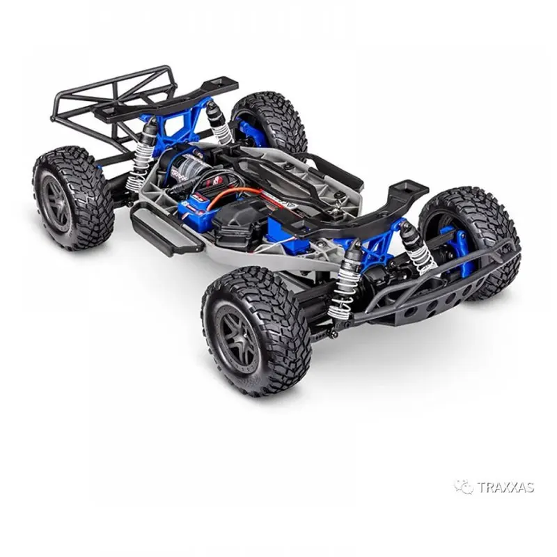 Traxxas 1/10 napęd na cztery koła Slash pilot elektryczny bezszczotkowy szybki terenowy pojazd wspinaczkowy Bl2s krótka karta Rtr