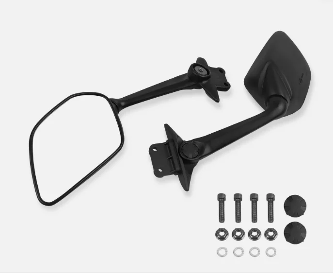 Espejos retrovisores de motocicleta, espejos retrovisores de aluminio y plástico con rotación multiángulo para Yamaha T-MAX 530/560 2017-2022 2018 2019