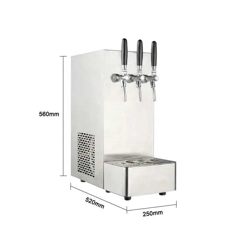 70 Liter Seltzer Sparkling Carbonated Water Machine Soda Maker Commercial 3~6 Bar Soda Water Making Machine