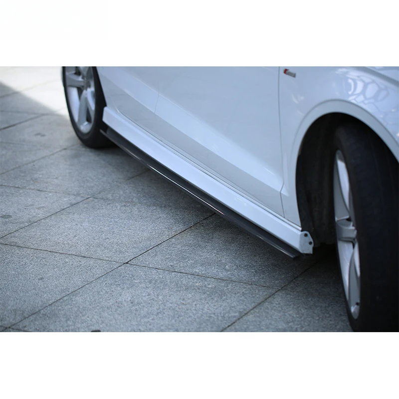 High Quality Carbon Fiber Car Body Kit Including Front Lip Rear Diffuser Side Skirts Fit Audi A3 2013-2016 Tuning Parts view 3