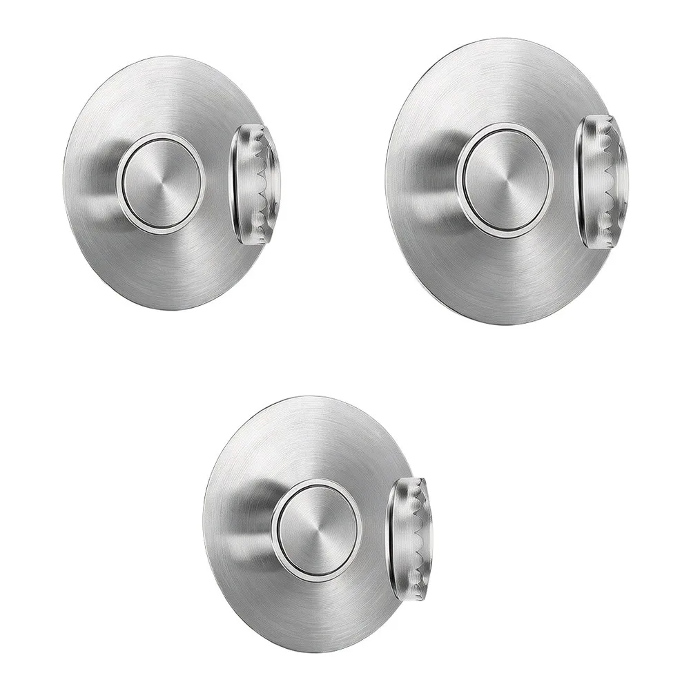 No Drill Stainless Steel Soap Holder for Bathroom Shower Magnetic Mounting System Compatible with Smooth Glass Surfaces