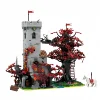 2046pcs 크리 에이 티브 Forestmens 교차 성 Moc 21346 76428 빌딩 블록 벽돌 데스크탑 장식품 모델 조립 장난감 아이 선물 1