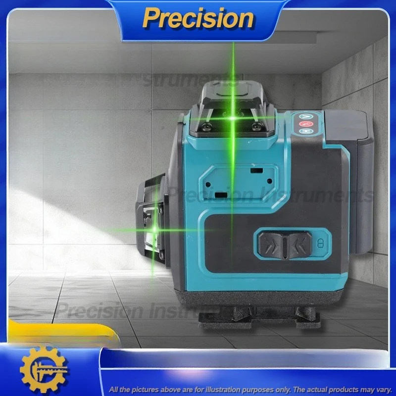 2026 Laser Level for Construction and Surveying High Precision 3D 4D Green Beam Self Leveling Floor Mountable Adjustable Line