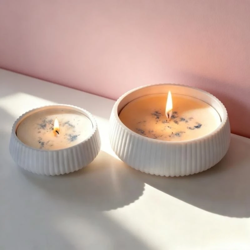 

Round Bowl Striped Flowerpot Gypsum Tray Silicone Molds DIY Candle Cup Storage Jar Mold Cement Succulents Plants Pot Mould