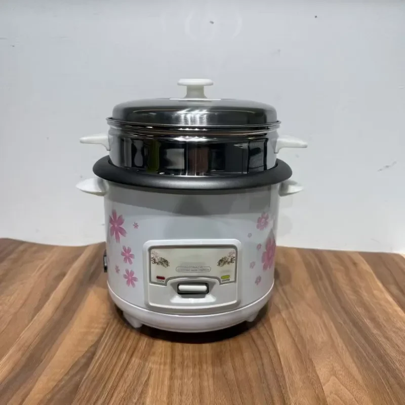 1000W 6L Double Layer Rice Cooker Non Stick Inner Pot 220V Multi Function Steamer For Household Kitchen Cooking Appliance 6L
