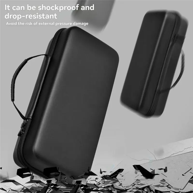 

ELECT-For MSI For Claw 8 AI+ Сумка для хранения, водонепроницаемый защитный чехол, противоударный дорожный чехол для аксессуаров CLAW 8 AI
