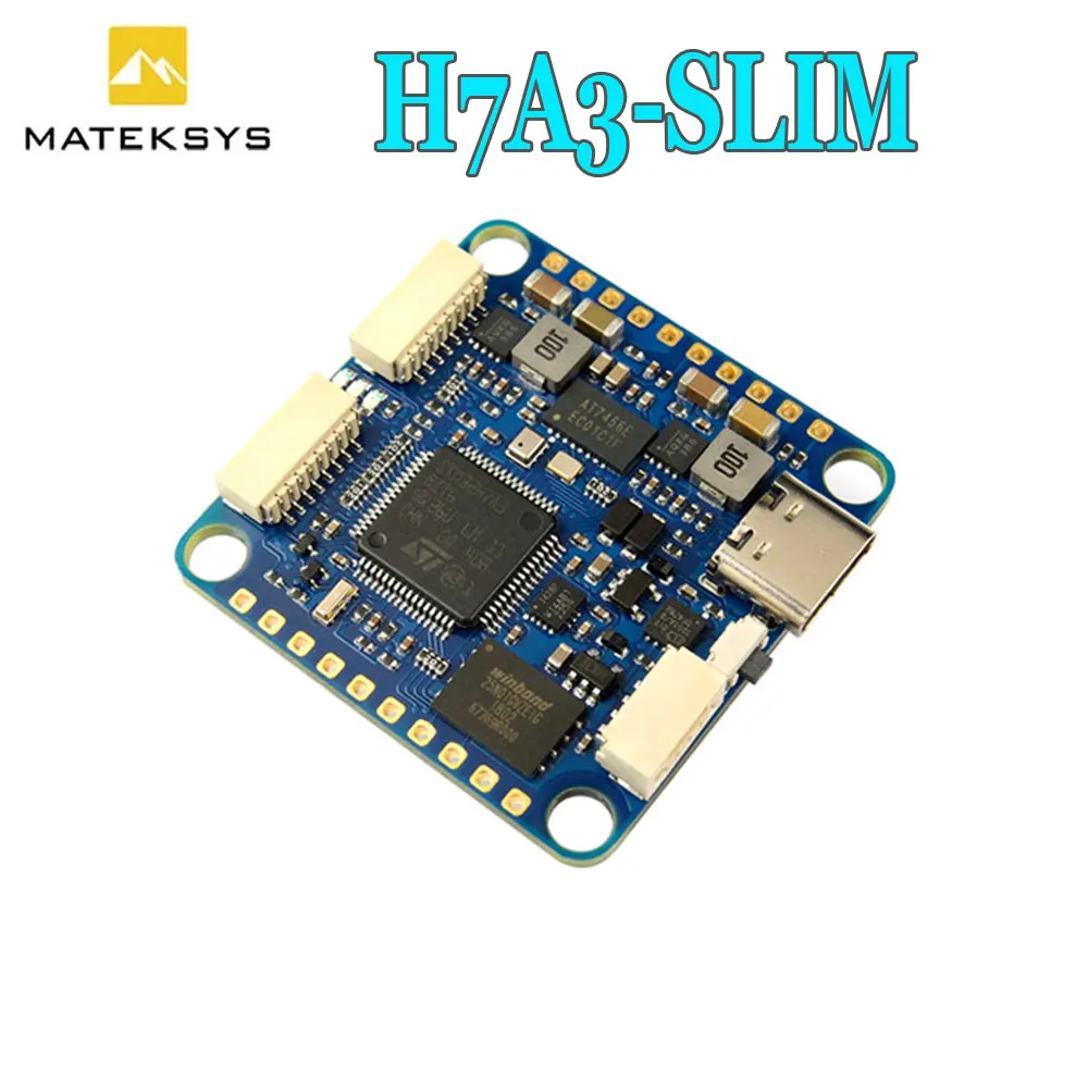 Matek MATEKSYS H7A3-SLIM STM32H7A3RIT6 Flight Controller Built-in ICM42688P 2~8S LiPo For RC FPV Long Rang Racing Drone