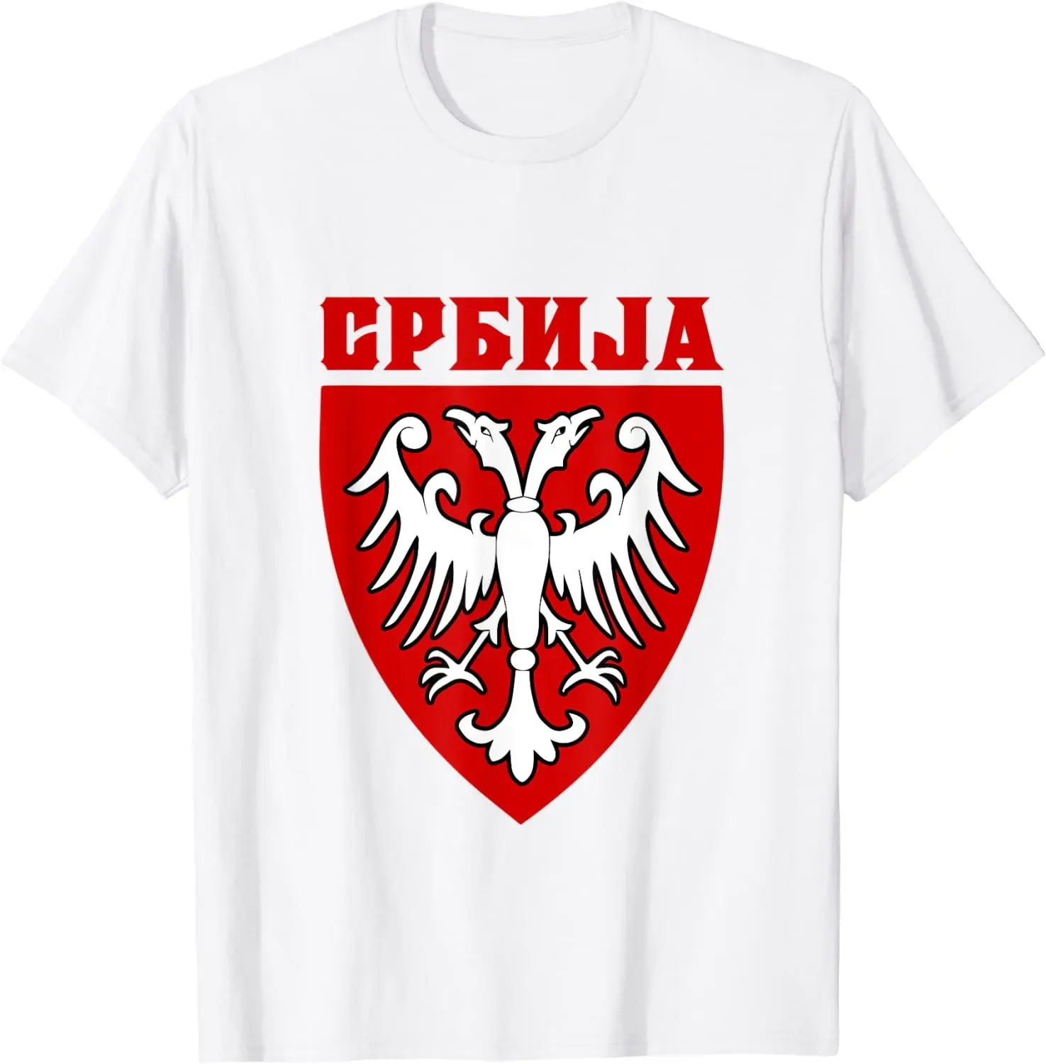 Serbia Flag Srbija Majica BalkanT-Shirt 100% Cotton O-Neck Short Sleeve Summer Casual Mens T-shirt Streetwear
