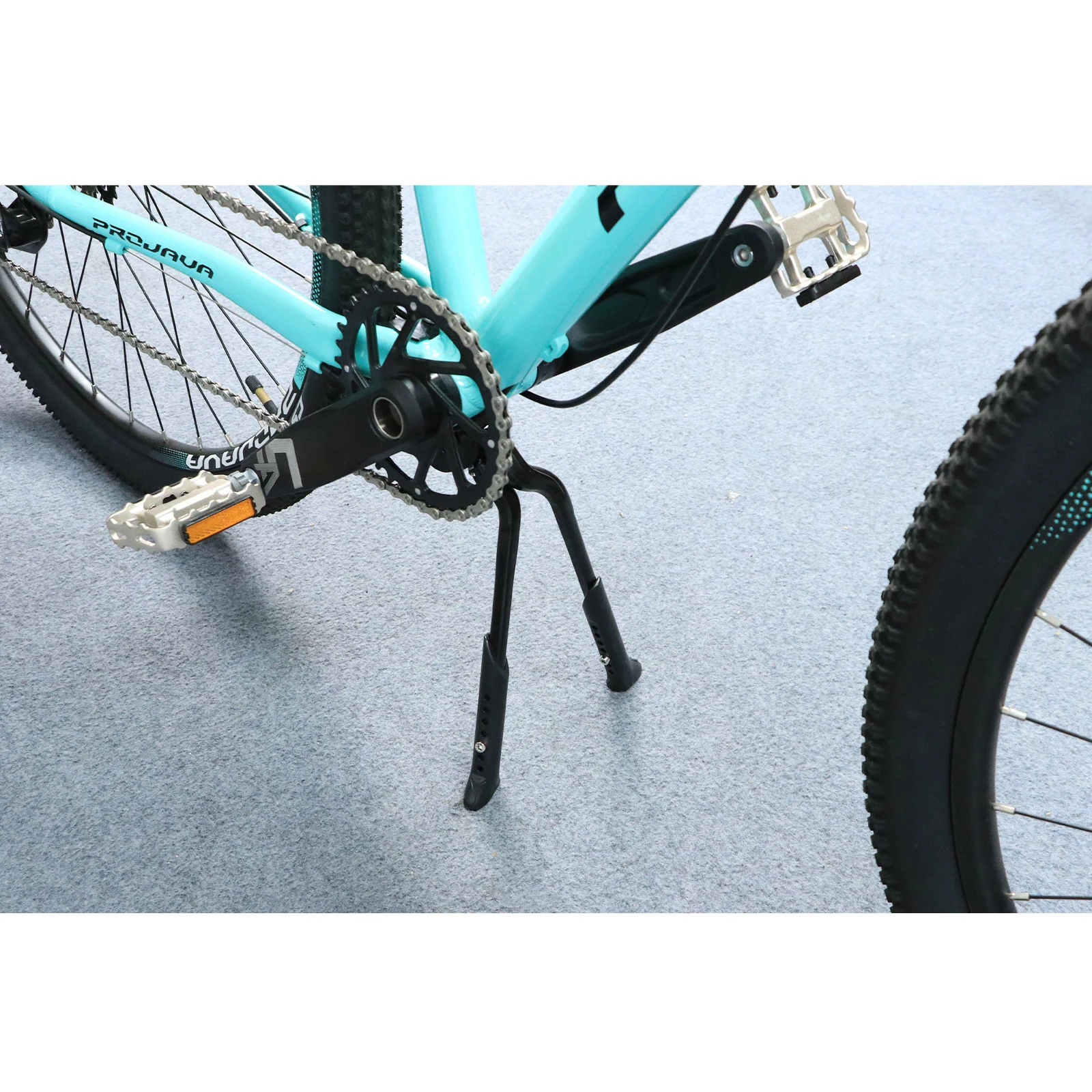 LP Litepro Double Bracket Bicycle Kickstand Adjustable Height Aluminum Alloy for Road Foldable Bike MTB Foot Support