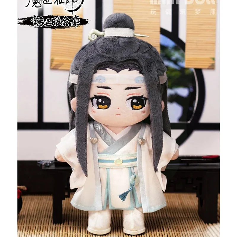 Anime Tian Guan Ci Fu Official Original Xie Lian Hua Cheng Plush Cosplay 20cm Standing Posture MDZS Gifts Halloween Holiday
