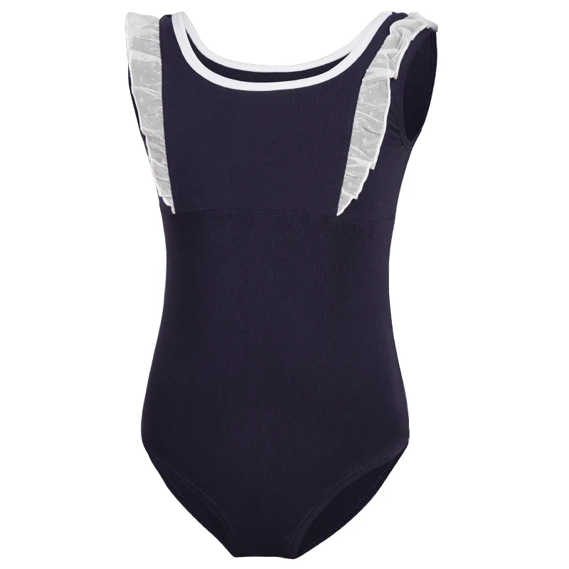 Body per balletto per ragazze body da ballo in cotone senza maniche per bambini body per ginnastica gilet per danza classica body per ragazze