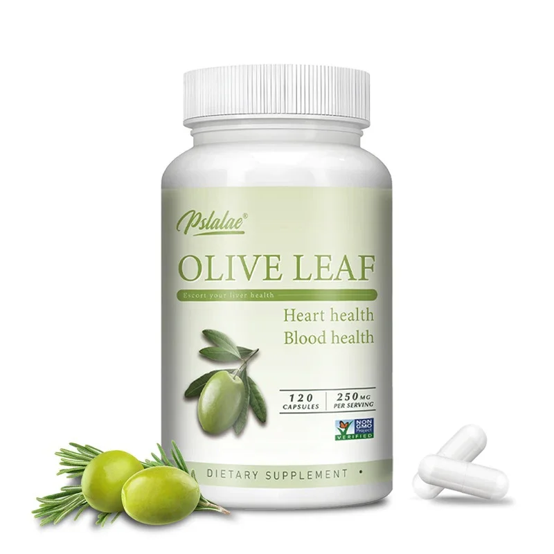 

Olive Leaf - High Strength Antioxidant Supplement, Heart Health, Immune Support - with 12% Oleuropein Supplement