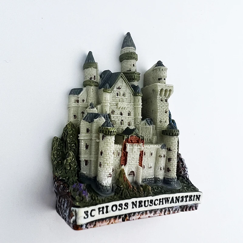 Germany Fridge Magnets Bayern Neuschwanstein Castle Travelling Souvenirs Fridge Magnetic Stickers Home Decoration Wedding Gifts