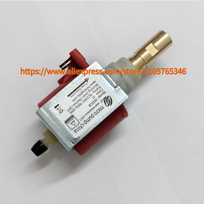 1pcs 55DCB AC230V 50Hz 49W brass,Coffee Machine, Stage Smoke Generator, Steam Cleaning Machine, Electromagnetic Pump