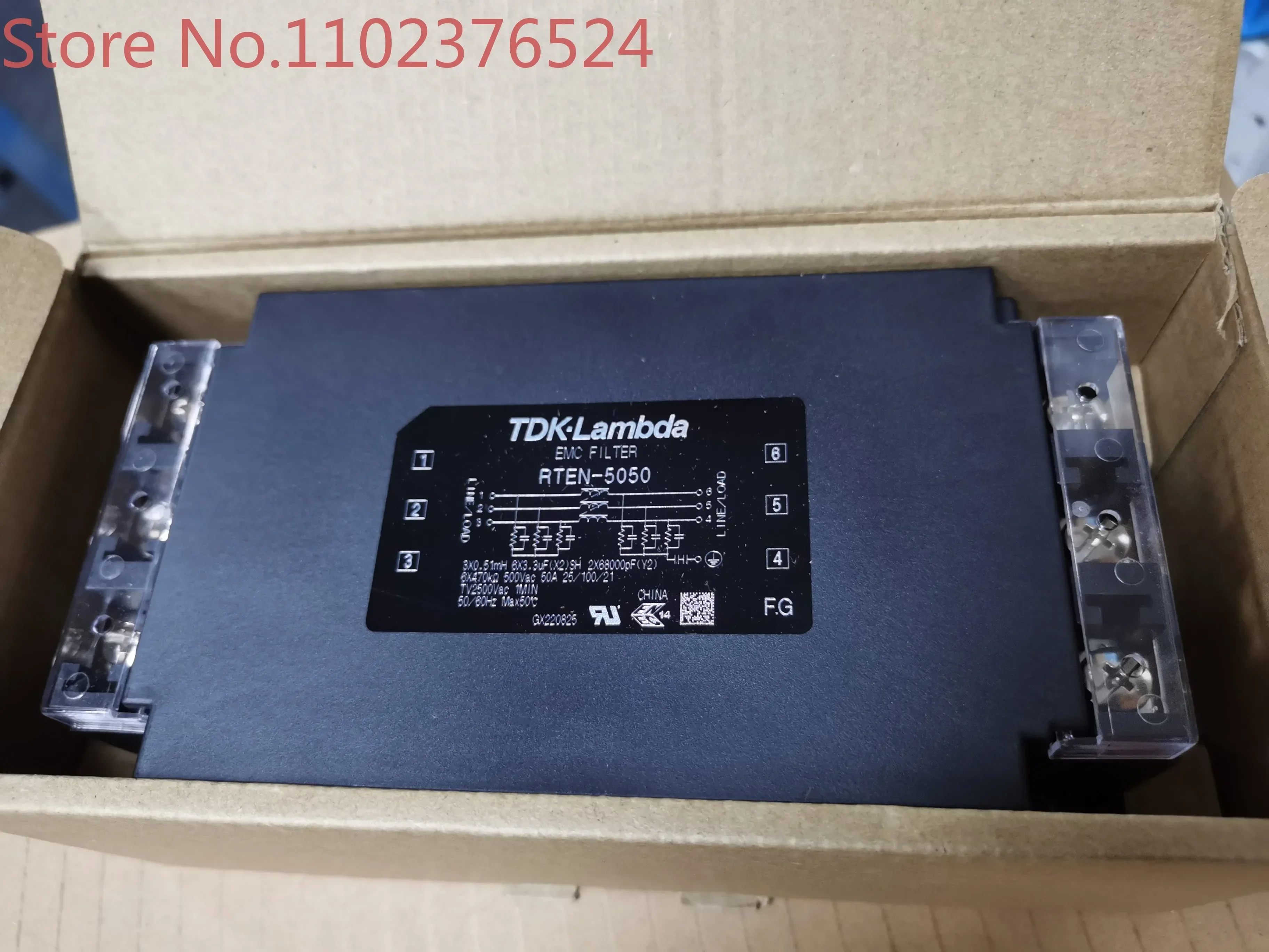 

RTEN-5050 TDK-LAMBDA three-phase filter