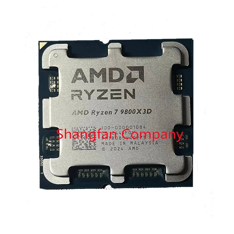 New Original R7 9800X3D 7800X3D 7900X3D 7950X3D Gaming CPU with 8 Core 16 Thread 4.7 GHz Socket AM5 120W Computer Cpu Processor