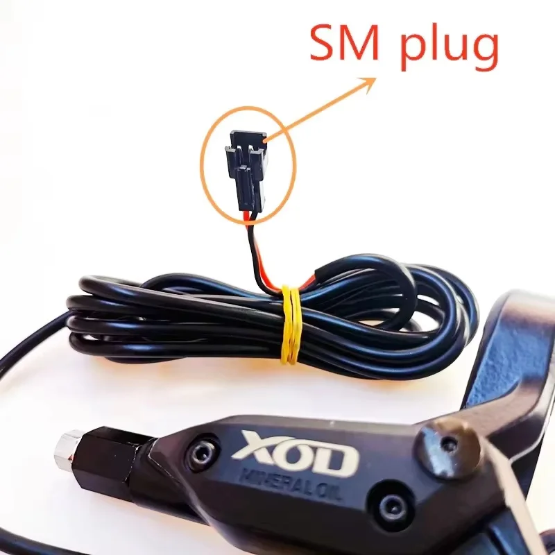 XOD E300 SM Plug Elektrofahrrad MTB Hydraulische Scheibenbremse mit Abschaltfunktion, Ölscheibenbremse für Fahrrad-Bremssattel