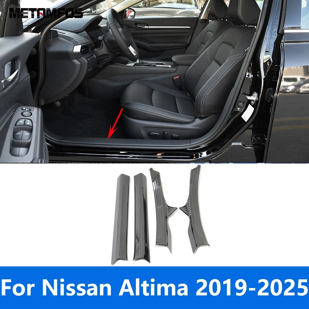 Accessories For Nissan Altima 2019-2022 2023 2024 2025 Stainless Steel Interior Door Sill Scuff Plate Welcome Pedal Entry Guard