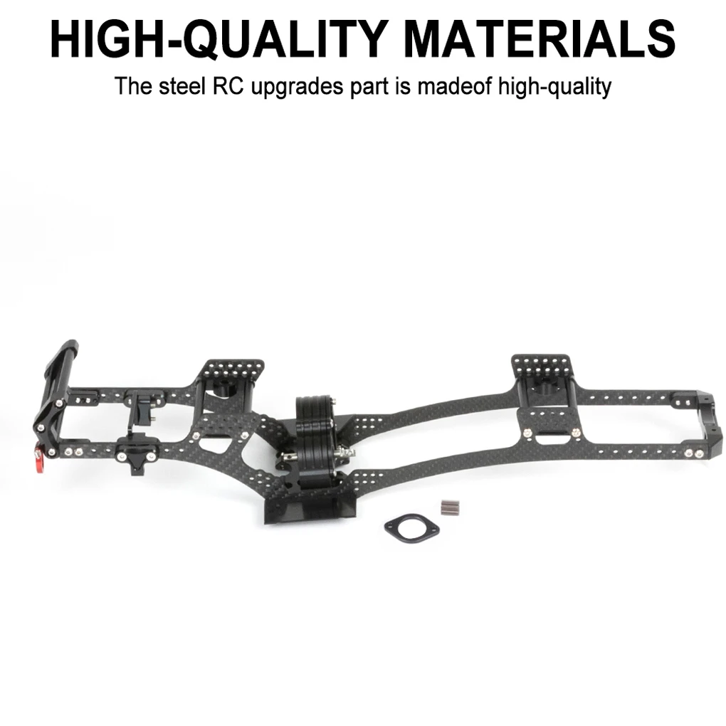 

RCGOFOLLOW 1pieces Aluminum Alloy Precision Car Frame For 1/10 Chassis Frame Trx4 RC Car Part RC Car Accessories