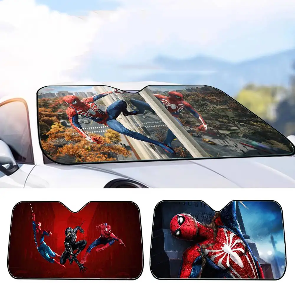 

S-Spider-Mann Автомобильный солнцезащитный козырек Автомобильный солнцезащитный козырек Солнцезащитный козырек на окно Солнцезащитный козырек на переднее лобовое стекло Капот Внутренняя передняя перегородка Двойной солнцезащитный козырек