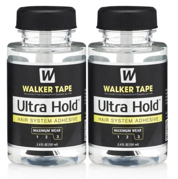 Groothandel Walker Tape Ultra Hold Lace Pruiklijm Waterdichte transparante kantlijm voor haarvervangende borstellijm