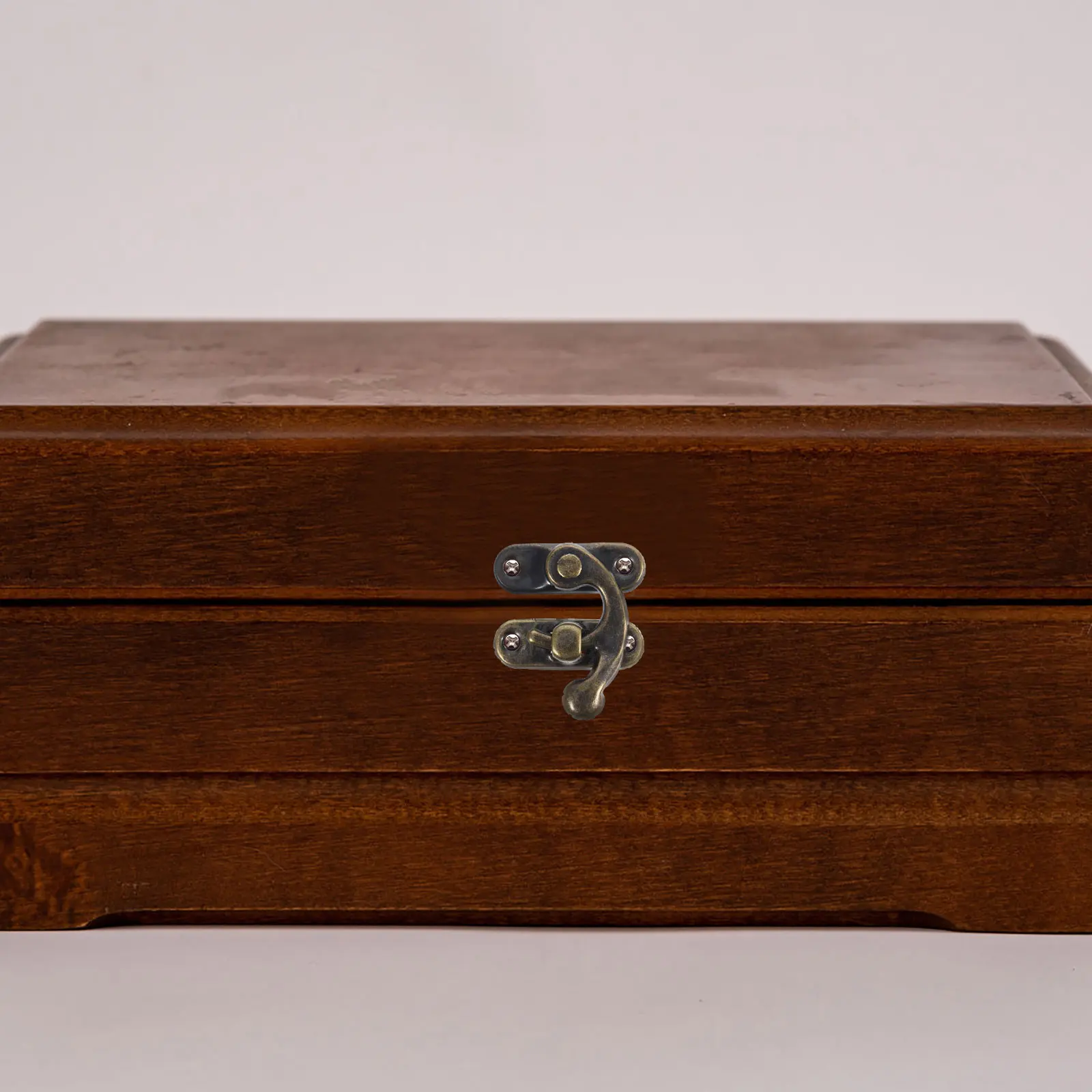 

20 Pcs Lock Hooks Iron Latches for Wooden Boxes Vintage Toggle Swing Clasp Jewelry Hardware Toolbox Hook Rustic Hasp