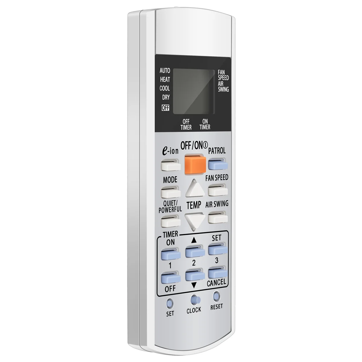 Y05a condicionador de ar condicionado controle remoto para controlador a75c3407 a75c3623 a75c3625 ktsx003 a75c3297