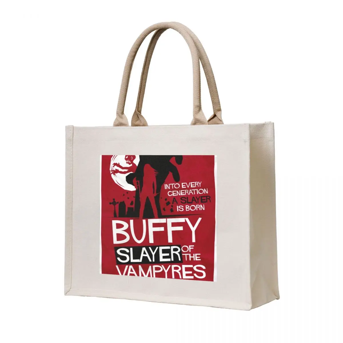 Slayer of the Vampyres Tote Bag shopping trolley bag bags woman 2025 Cloth bags shopping bag logo