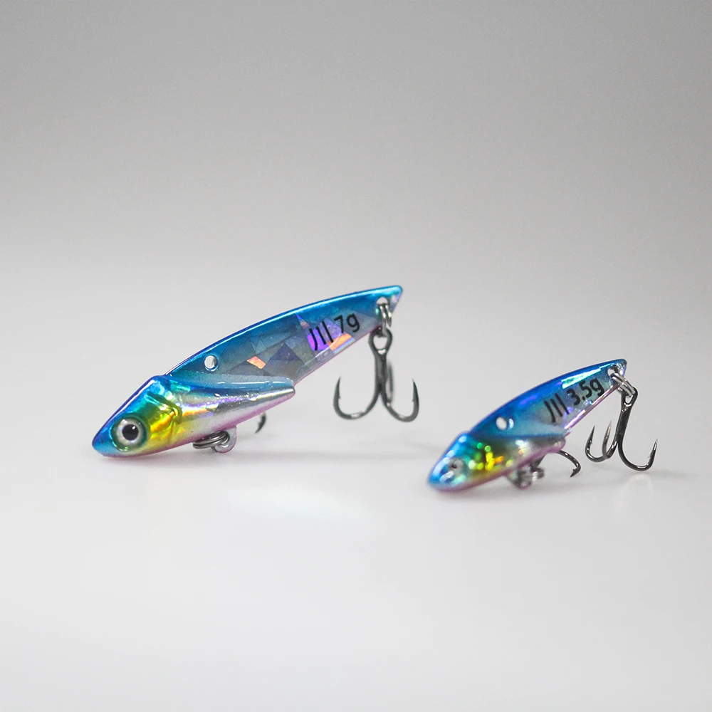 1Pc Metall Jig Sinking VIB 3,5g 7g Angeln Locken Vibration Löffel Harte Köder Crankbait Wobbler Swimbait zikade VIB Tackle – Detail 4