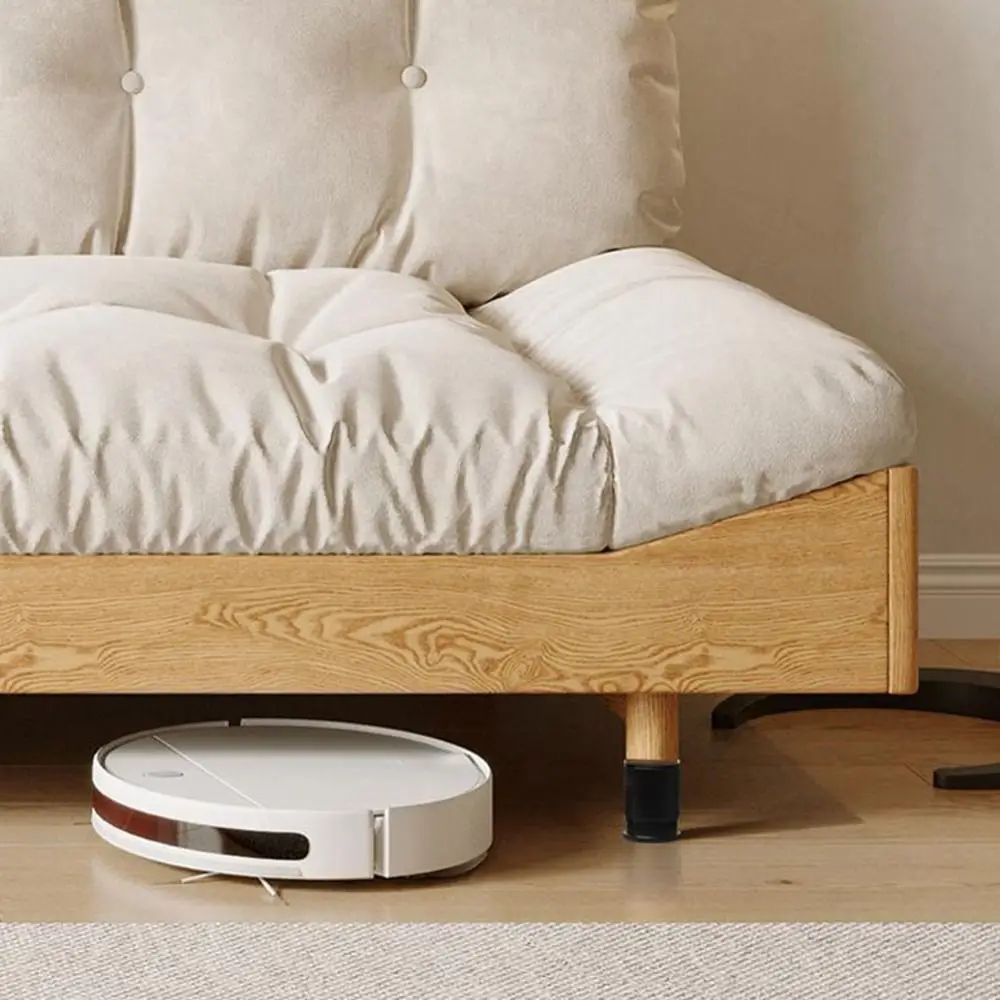 Aluminium Alloy Bed Stabilizer Wall Protective Self-adhesive Bedside Support Adjustable Shockproof Feet Increased Pad Cabinets