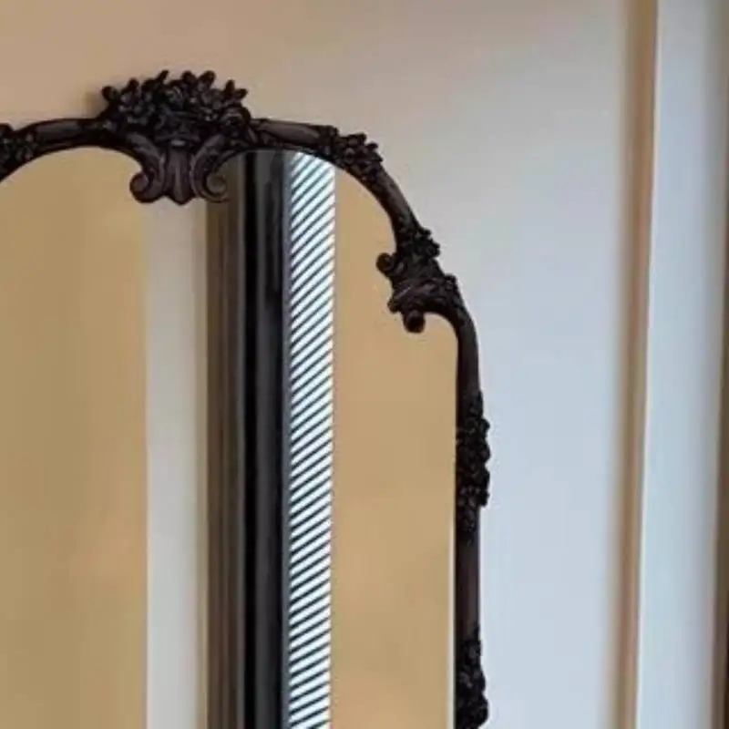 تصميم مرايا ماكياج كامل الجسم الشمال زينة غرفة المعيشة مرآة حائط الشقق العتيقة Miroir Sur Pied أثاث المنزل #5
