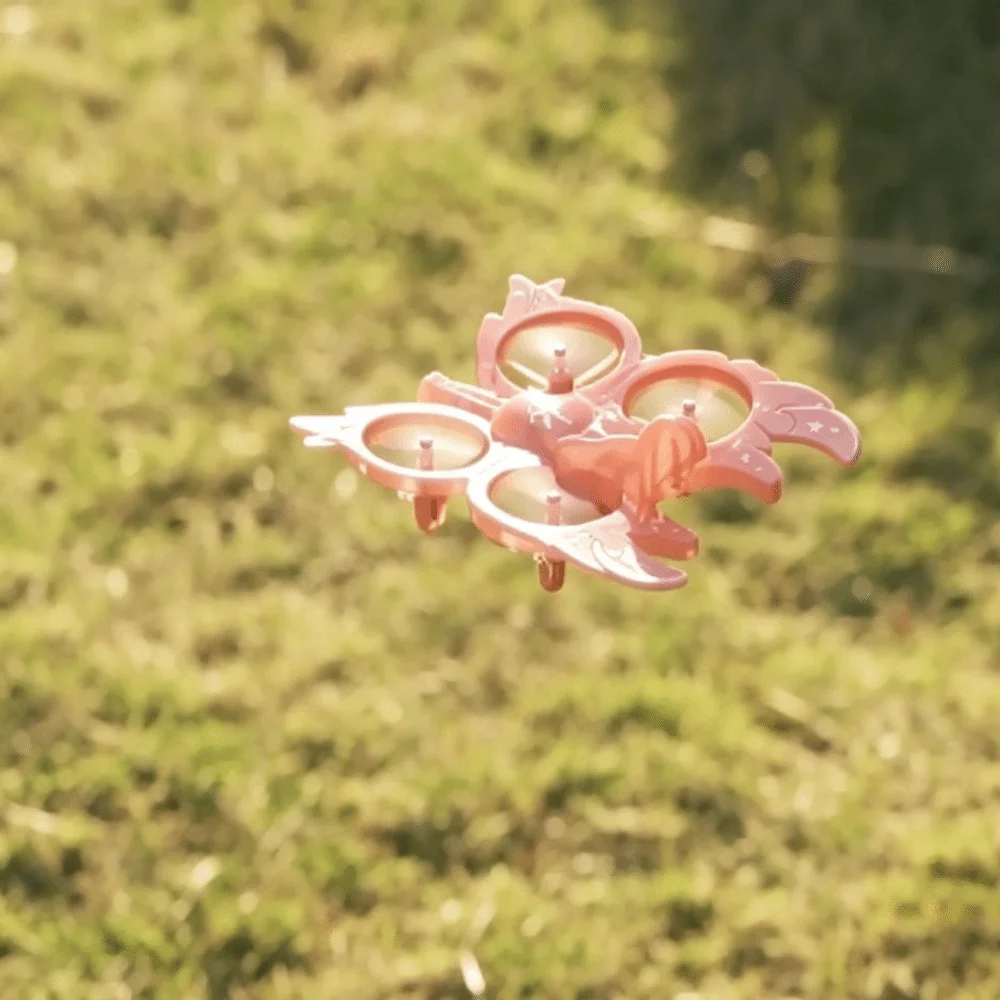 Glitter Butterfly Remote Control Aircraft Flash Lighting Gravity Sensing RC Quadcopter 3D Flip Intelligent Hover Quadcopter